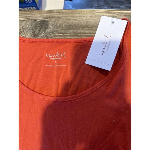 Maternity Tank Top - Isabel Maternity by Ingrid & Isabel Berry Pink Size Large.2 - Picture 2 of 3